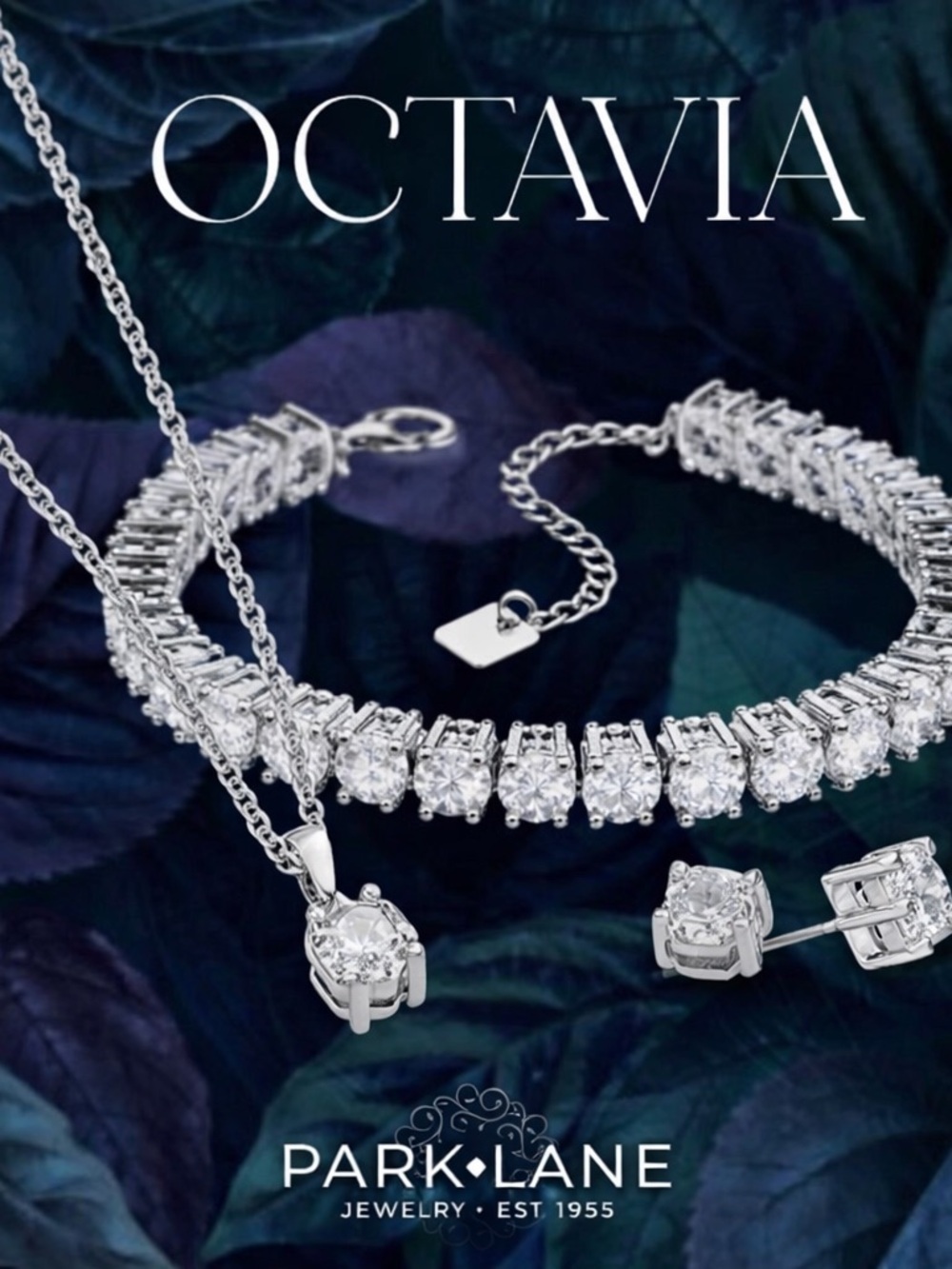 Park Lane Octavia Necklace, Bracelet & Studs